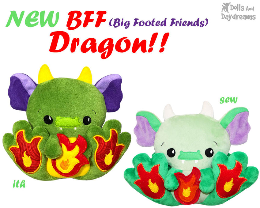 NEW BFF Dragon will set your heart on fire!