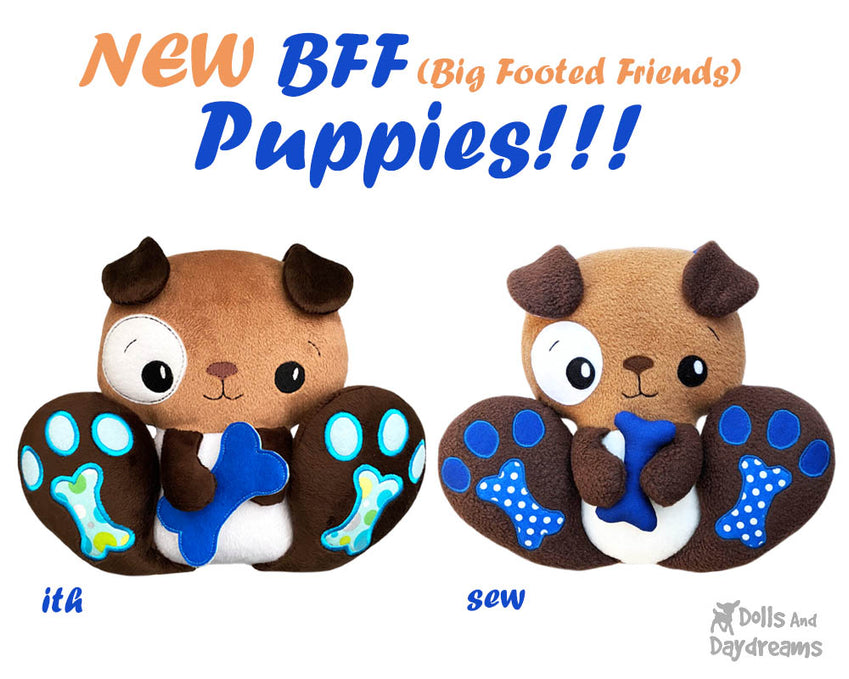 NEW BFF Puppy Dog Sewing & ITH Patterns are here!