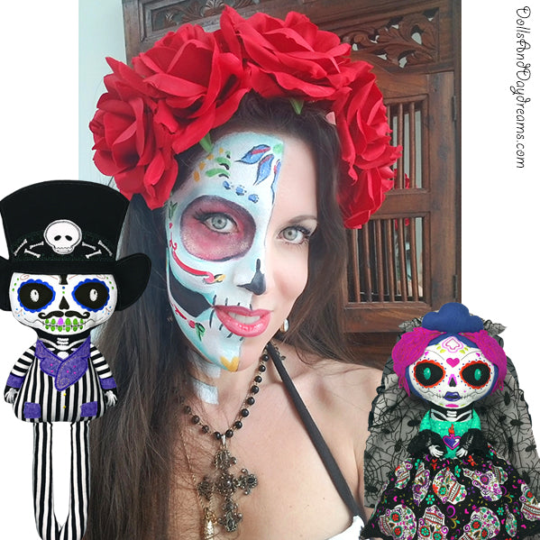 Day of the Dead Doll and Plush Toy Patterns!