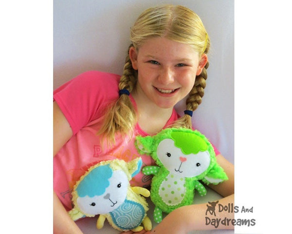 Baby Lamb Sewing Pattern - Dolls And Daydreams - 4