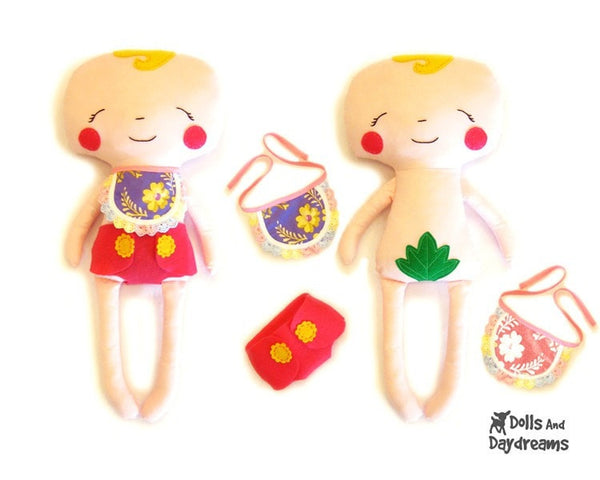 Baby Doll Sewing Pattern - Dolls And Daydreams - 2