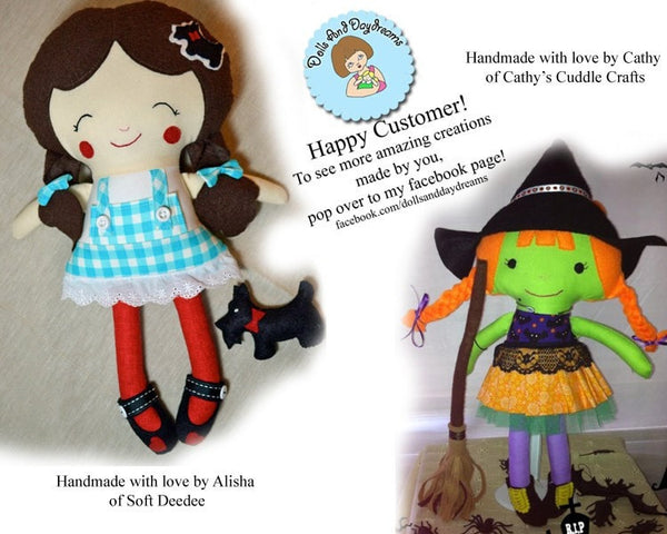 Dorothy Sewing Pattern - Dolls And Daydreams - 6