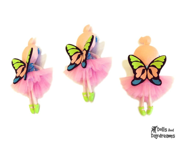 Flower Fairy Sewing Pattern - Dolls And Daydreams - 2