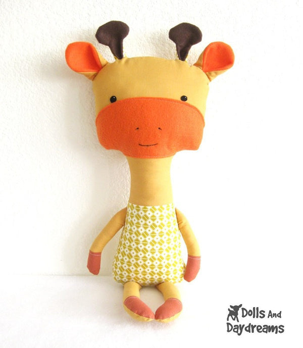 Giraffe Sewing Pattern - Dolls And Daydreams - 2
