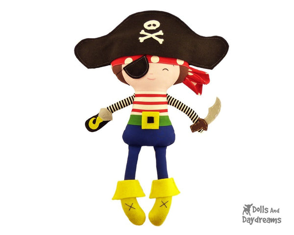 Pirate Sewing Pattern - Dolls And Daydreams - 3