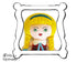 Hand Embroidery or Painting Art Doll Face Pattern - Dolls And Daydreams - 1