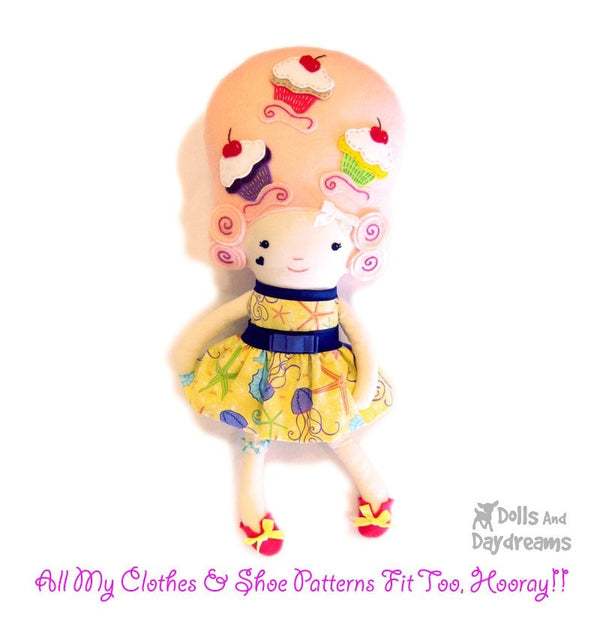 Mary Antoinette Sewing Pattern - Dolls And Daydreams - 3