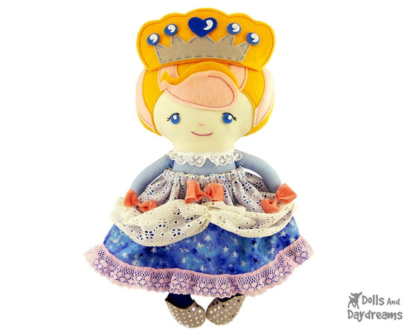Cinderella Sewing Pattern - Dolls And Daydreams - 1
