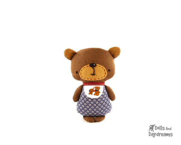 Baby Bear Sewing Pattern - Dolls And Daydreams - 2