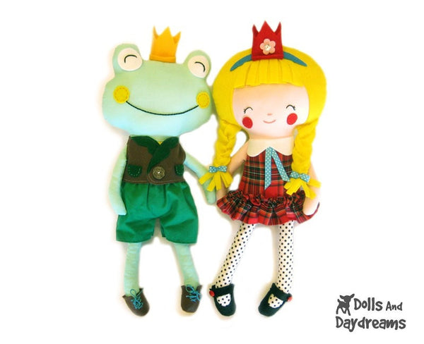 Frog Prince Sewing Pattern - Dolls And Daydreams - 4