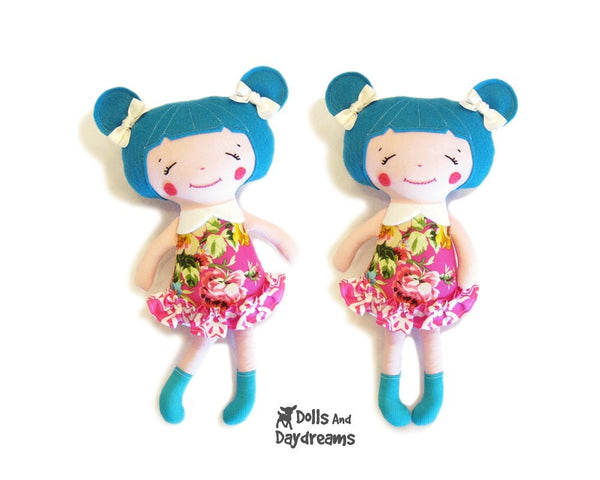 Little Sister Sewing Pattern - Dolls And Daydreams - 2