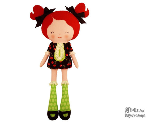 Miss Tippy Toes Sewing Pattern - Dolls And Daydreams - 2