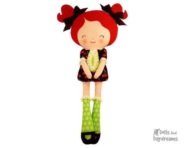 Miss Tippy Toes Sewing Pattern - Dolls And Daydreams - 3