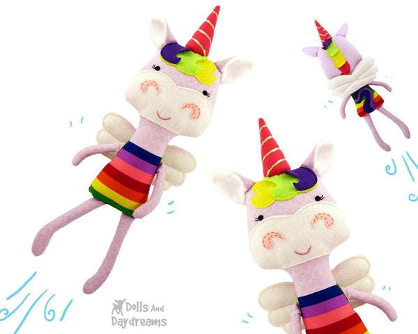 Unicorn Sewing Pattern - Dolls And Daydreams - 3