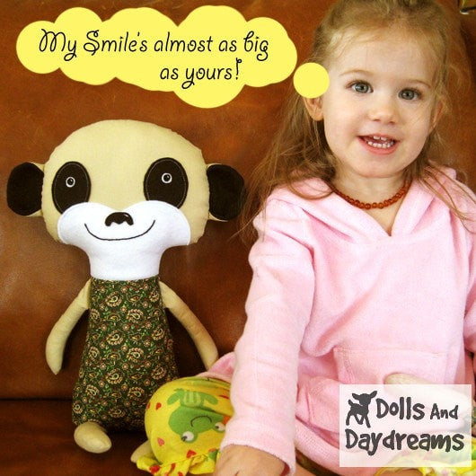 Meerkat Sewing Pattern - Dolls And Daydreams - 3