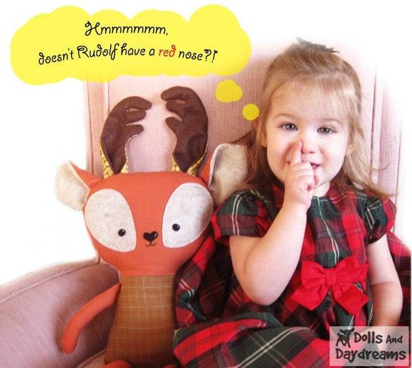 Fawn and Deer Sewing Pattern - Dolls And Daydreams - 4