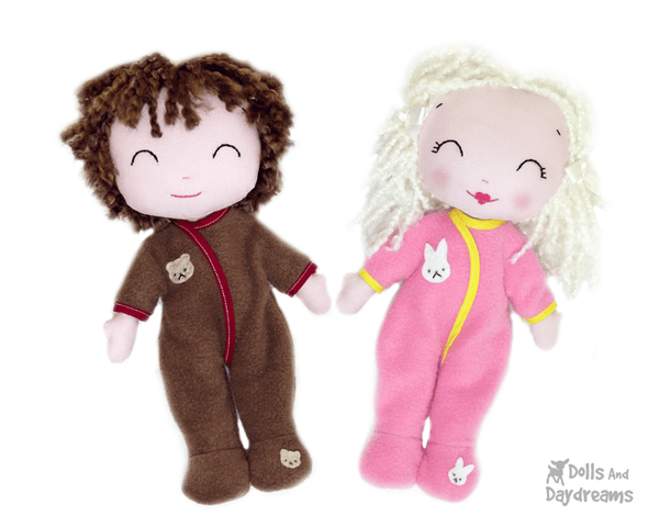 Poppet PJ Sewing Pattern - Dolls And Daydreams - 2