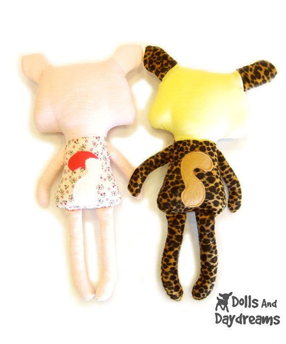 Cat Leopard Sewing Pattern - Dolls And Daydreams - 6