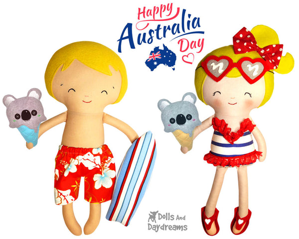 Quick Kids Ice Cream Koala Sewing Pattern