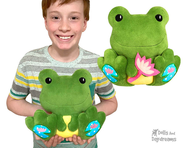 ITH BFF Frog Pattern