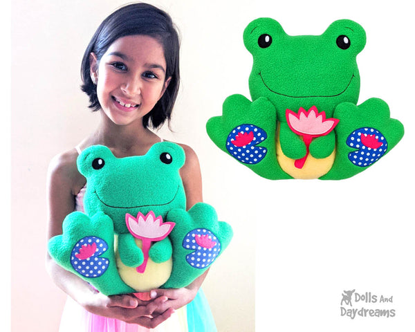 BFF Frog Sewing Pattern