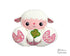 BFF Big Footed Friends Lamb Sewing Pattern DIY Kids Sheep Cute Plush toy by Dolls And Daydreams