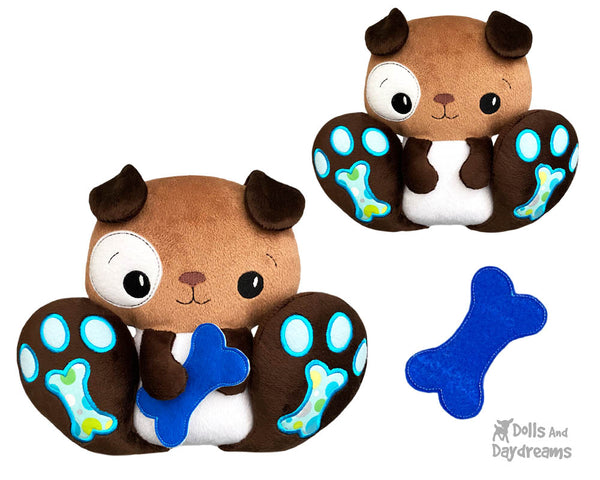 ITH BFF Puppy Dog Pattern