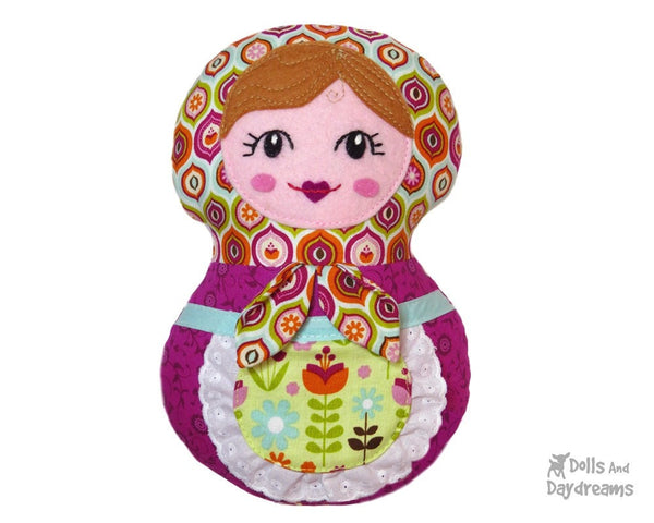 Baby Babushka Sewing Pattern - Dolls And Daydreams - 6