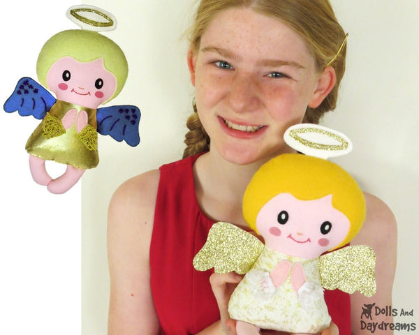 Angelic Baby Angel Sewing Pattern - Dolls And Daydreams - 5