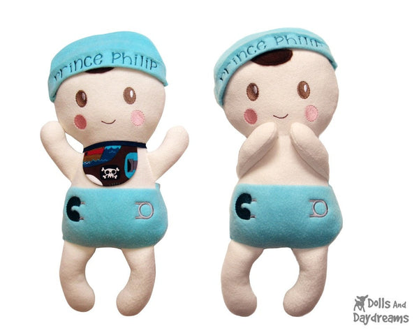 Embroidery Machine Bitty Bub Baby Pattern - Dolls And Daydreams - 3