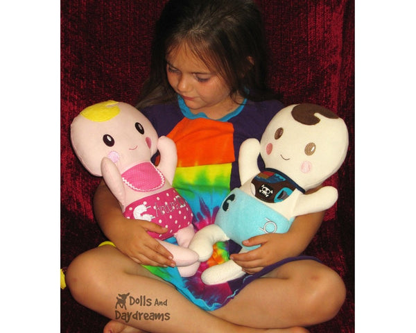 Embroidery Machine Bitty Bub Baby Pattern - Dolls And Daydreams - 5