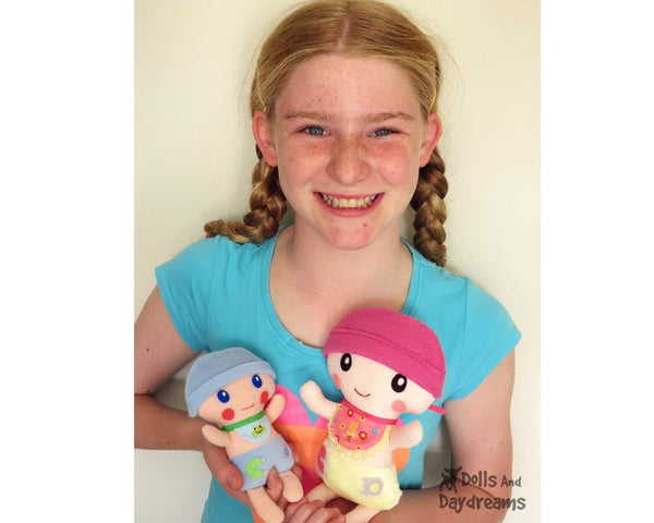 Bitty Bubs Baby Sewing Pattern - Dolls And Daydreams - 2