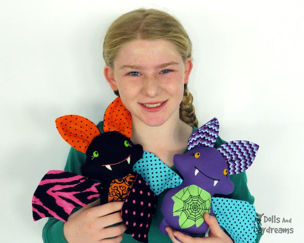 Bat Sewing Pattern - Dolls And Daydreams - 4