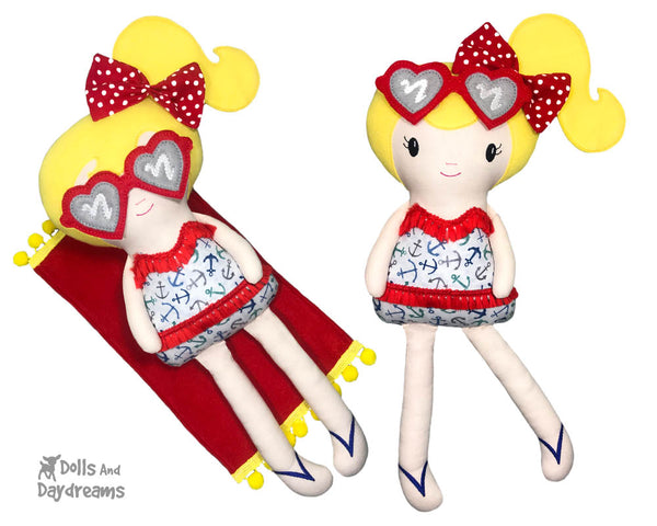 ITH Hula Beach Babes Pattern