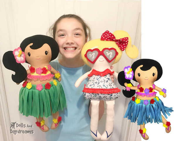 ITH Hula Beach Babes Pattern