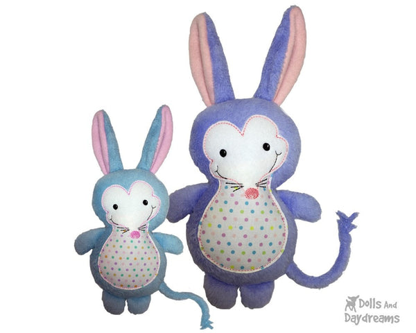 Embroidery Machine Bilby Mole Pattern - Dolls And Daydreams - 6