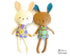 Bunny Rabbit Sewing Pattern - Dolls And Daydreams - 1