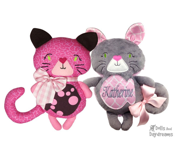 Kitty Cat Sewing Pattern - Dolls And Daydreams - 2