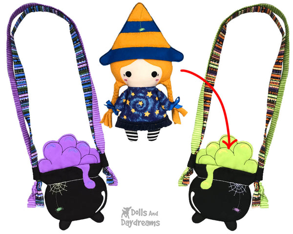 ITH Tiny Cauldron Tote Pattern