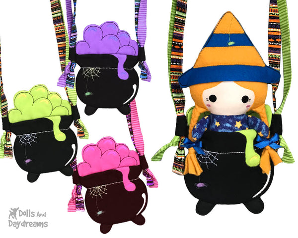 ITH Tiny Cauldron Tote Pattern