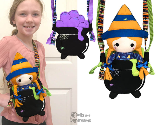 ITH Tiny Cauldron Tote Pattern