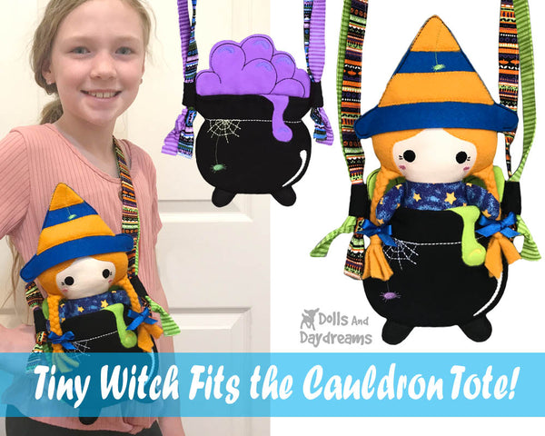 ITH Tiny Tot Witch Pattern