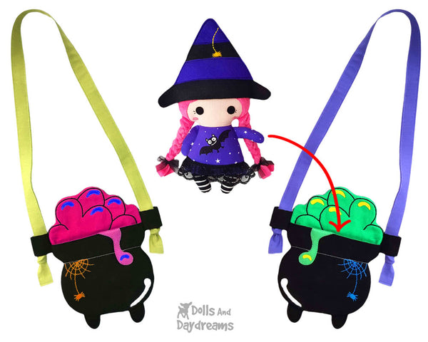 Tiny Cauldron Tote Sewing Pattern