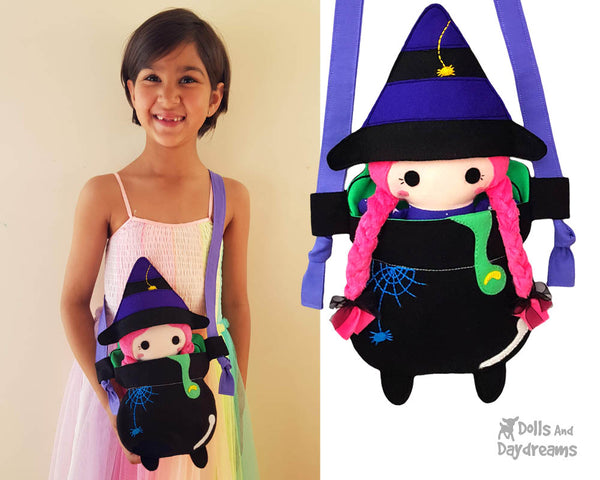 Tiny Cauldron Tote Sewing Pattern