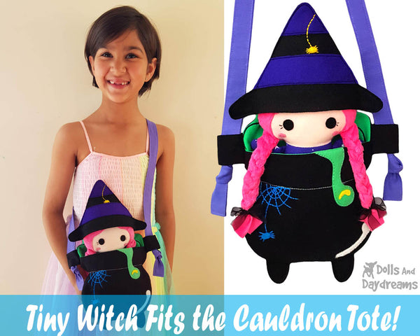 Tiny Tot Witch Sewing Pattern