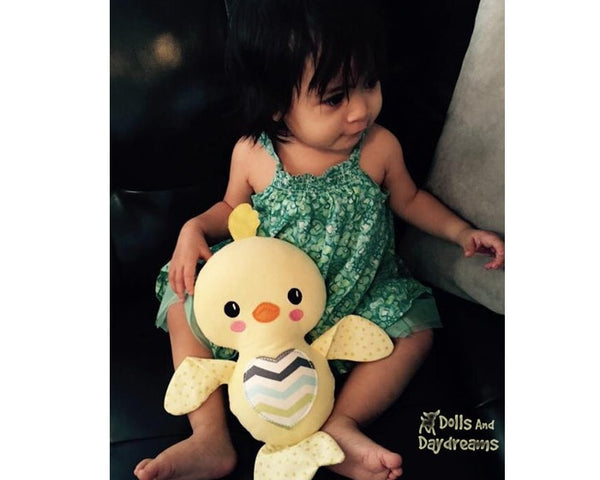 Embroidery Machine Chick Love Bird Pattern - Dolls And Daydreams - 5