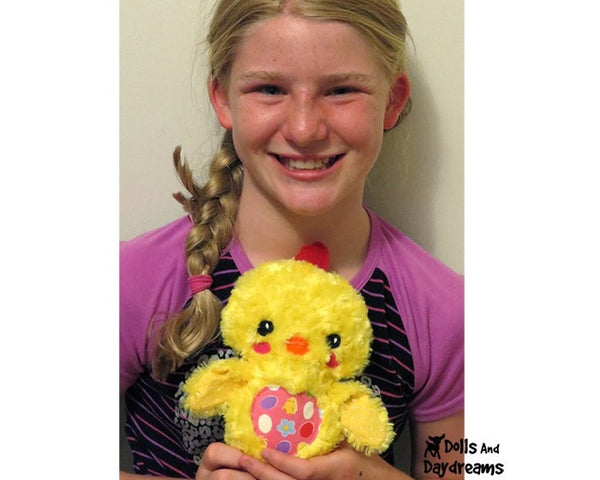 Love Bird Chick Sewing Pattern - Dolls And Daydreams - 5