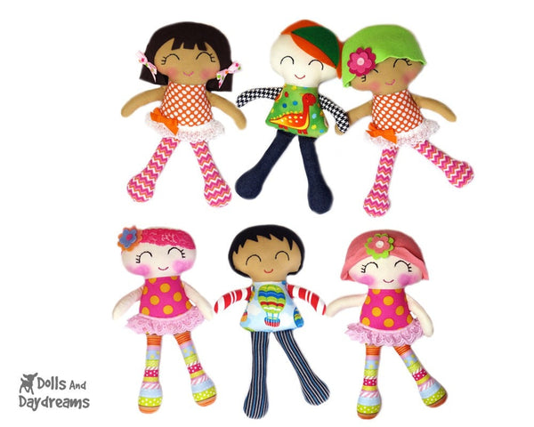 Breast Cancer Doll Sewing Pattern - Cuties for a Cure - Dolls And Daydreams - 4