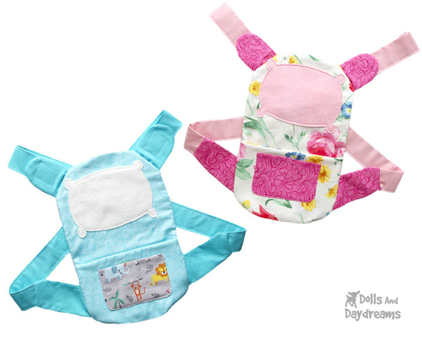 Doll Carrier Sewing Pattern