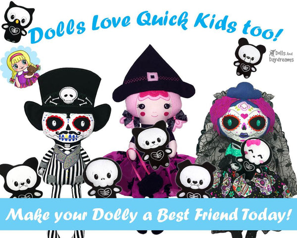 ITH Quick Kids Skelly Puppy Pattern